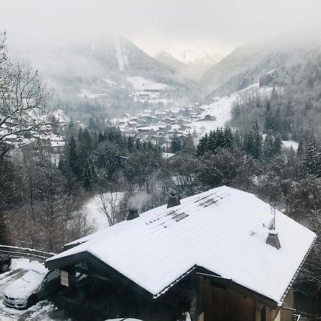 Chalet La Grande Vue Saint-Jean-dʼAulps المظهر الخارجي الصورة