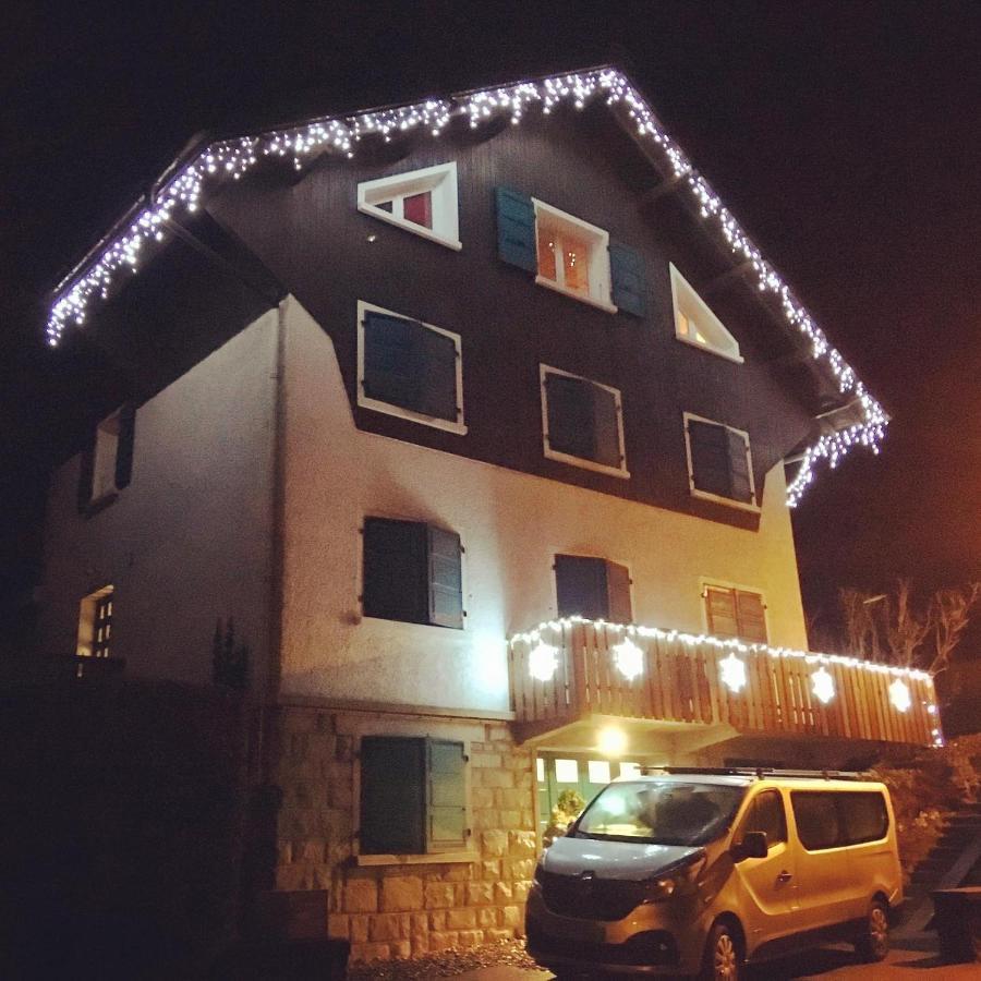 Chalet La Grande Vue Saint-Jean-dʼAulps المظهر الخارجي الصورة