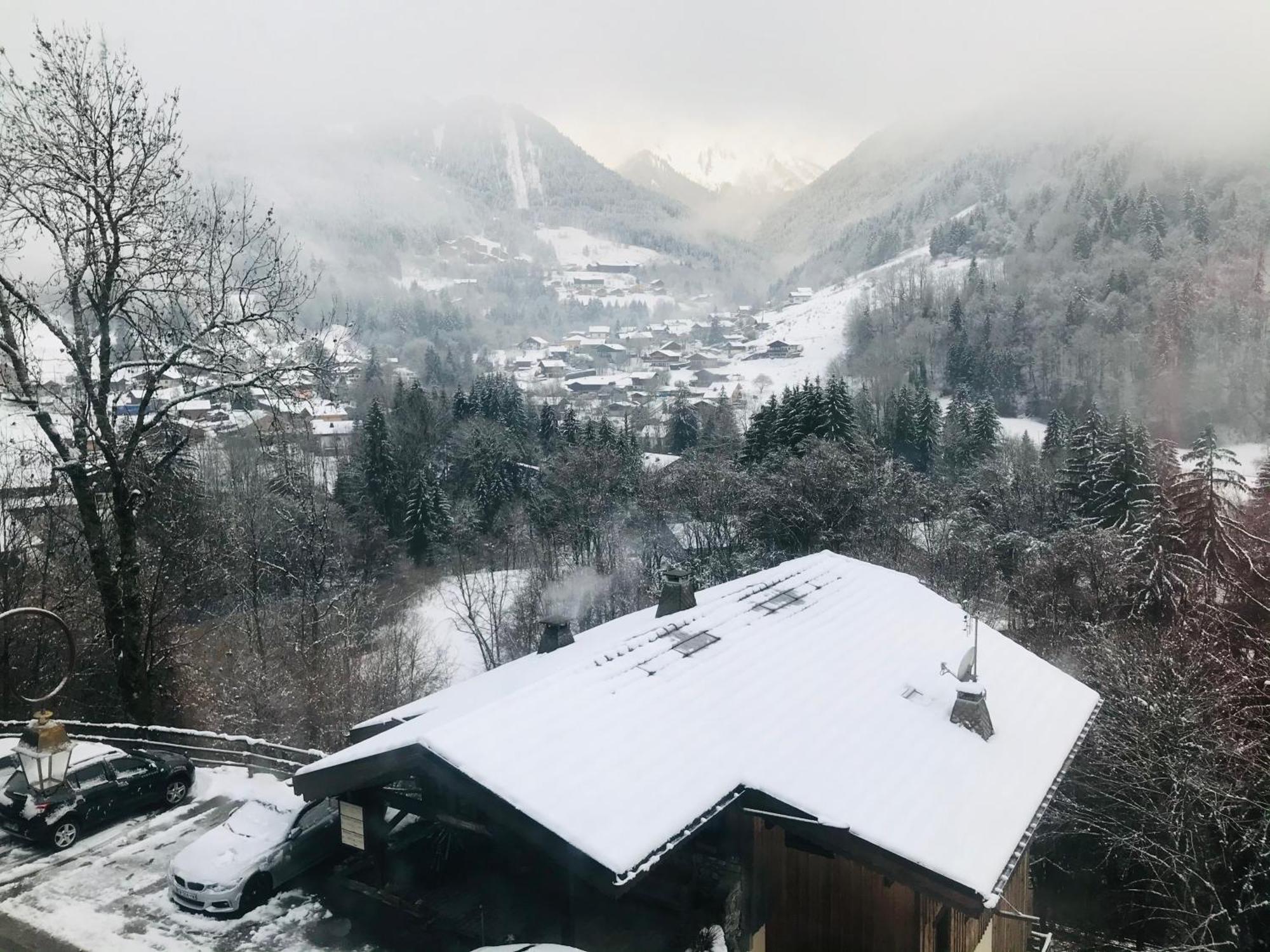 Chalet La Grande Vue Saint-Jean-dʼAulps المظهر الخارجي الصورة