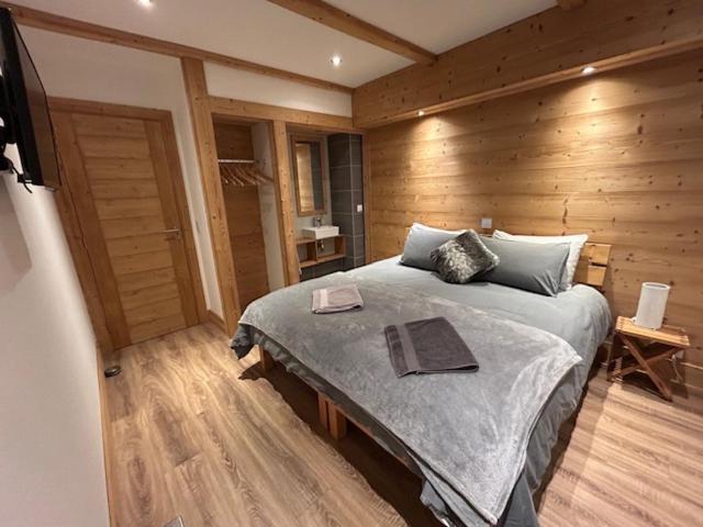 Chalet La Grande Vue Saint-Jean-dʼAulps الغرفة الصورة