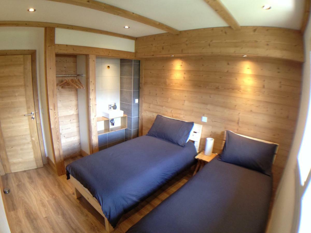 Chalet La Grande Vue Saint-Jean-dʼAulps المظهر الخارجي الصورة