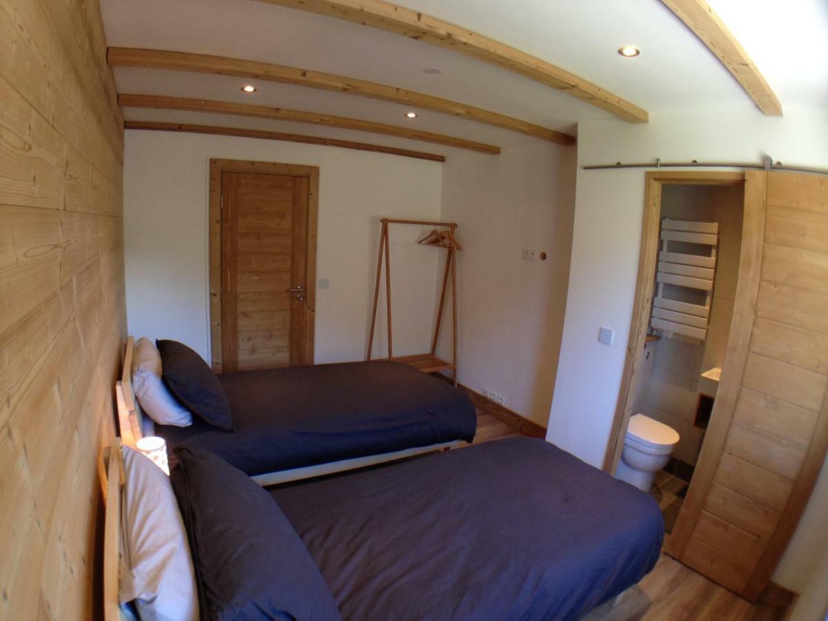 Chalet La Grande Vue Saint-Jean-dʼAulps المظهر الخارجي الصورة