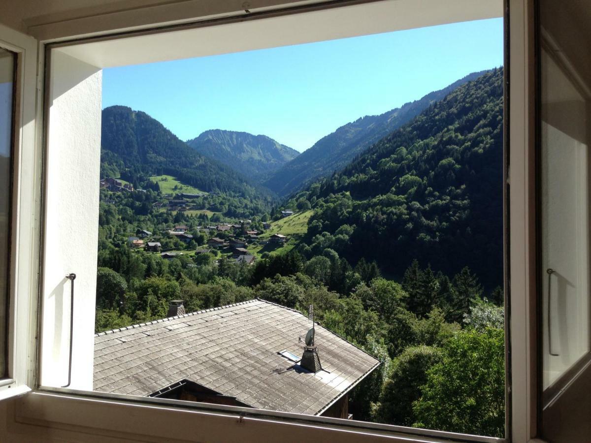 Chalet La Grande Vue Saint-Jean-dʼAulps المظهر الخارجي الصورة