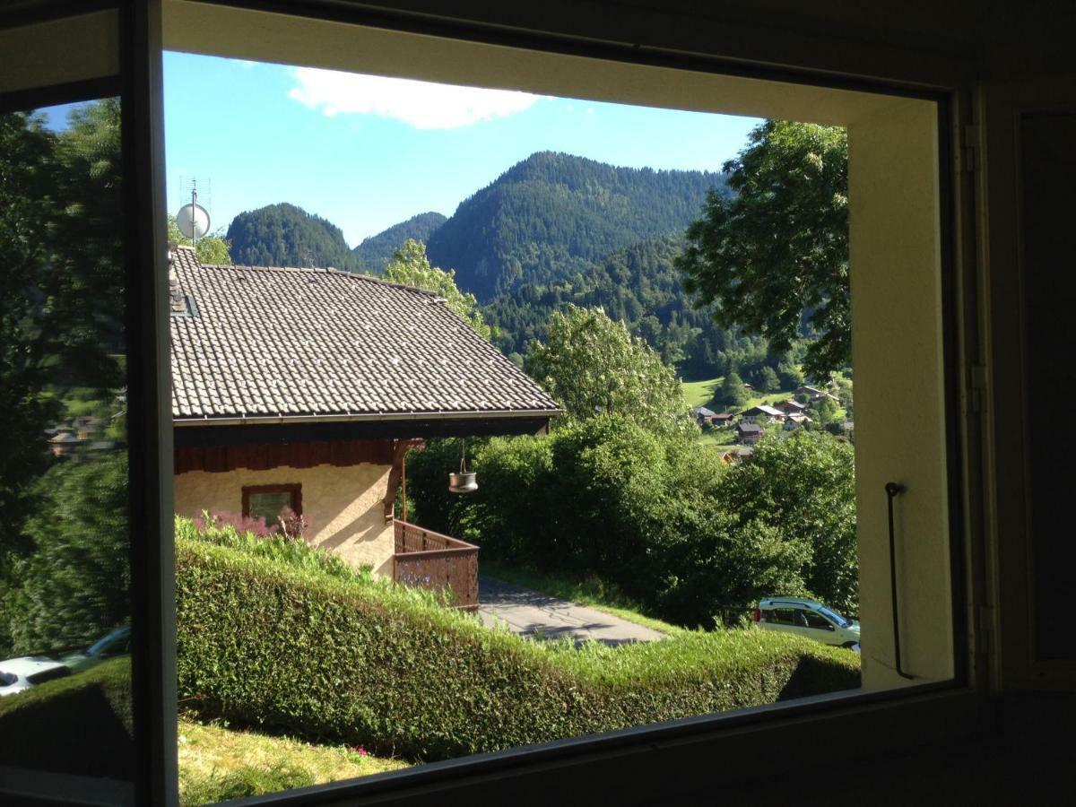 Chalet La Grande Vue Saint-Jean-dʼAulps المظهر الخارجي الصورة