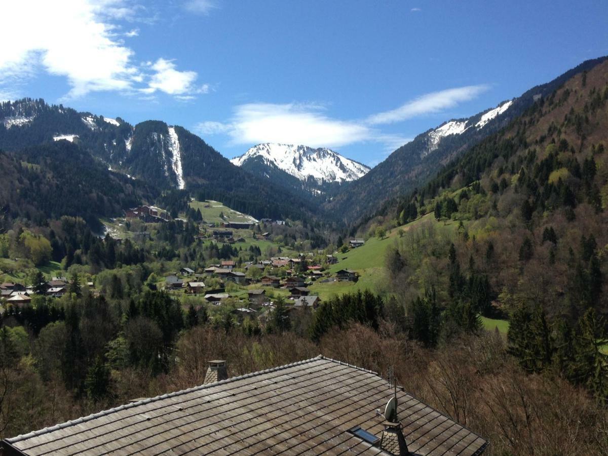 Chalet La Grande Vue Saint-Jean-dʼAulps المظهر الخارجي الصورة