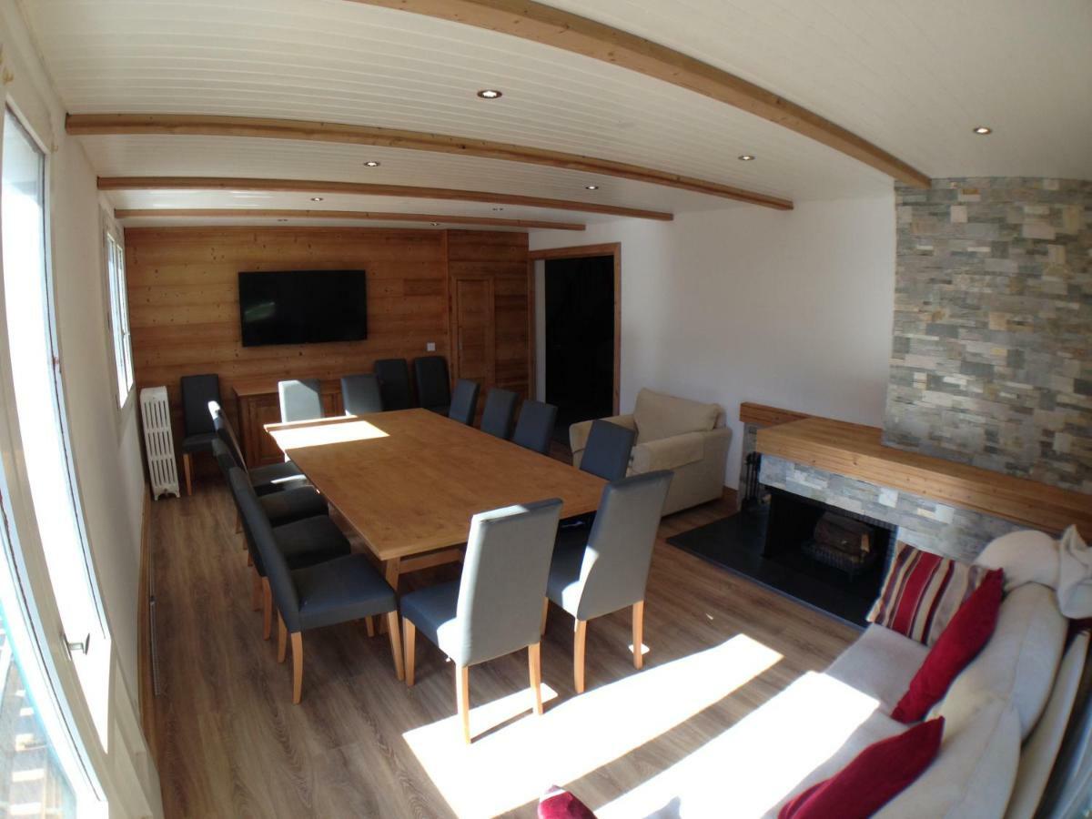 Chalet La Grande Vue Saint-Jean-dʼAulps المظهر الخارجي الصورة