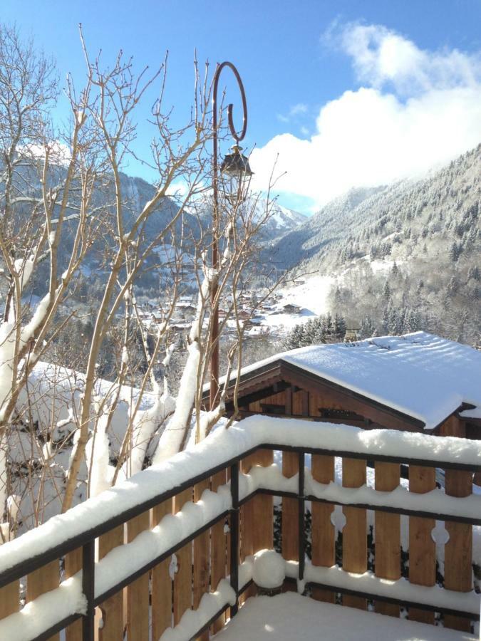 Chalet La Grande Vue Saint-Jean-dʼAulps المظهر الخارجي الصورة